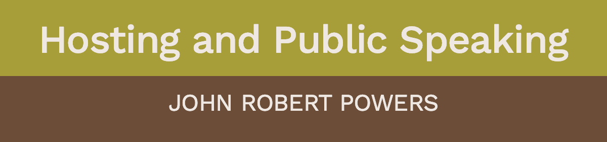 Hosting and Public Speaking John Robert Powers