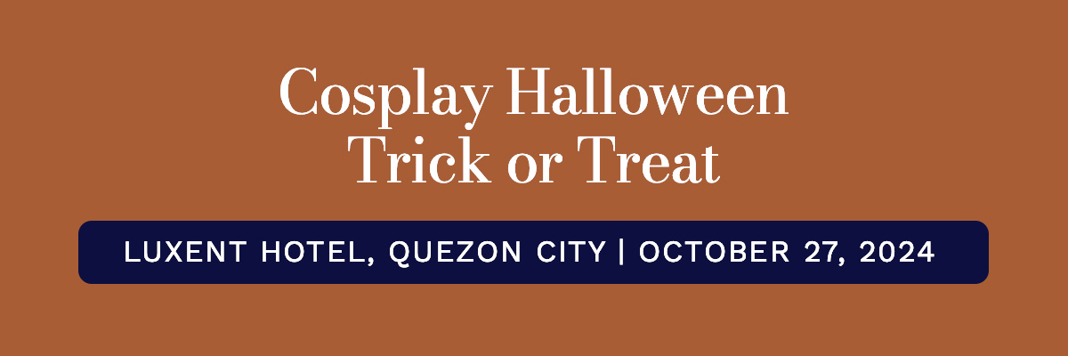 Cosplay Halloween Trick or Treat Luxent Hotel, Quezon City October 27, 2024