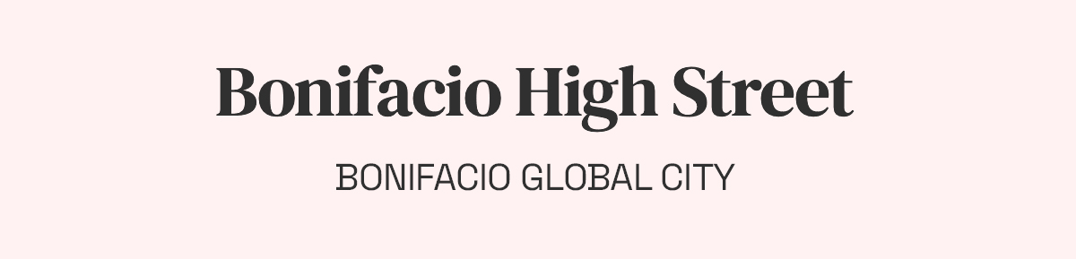 Bonifacio High Street, BGC