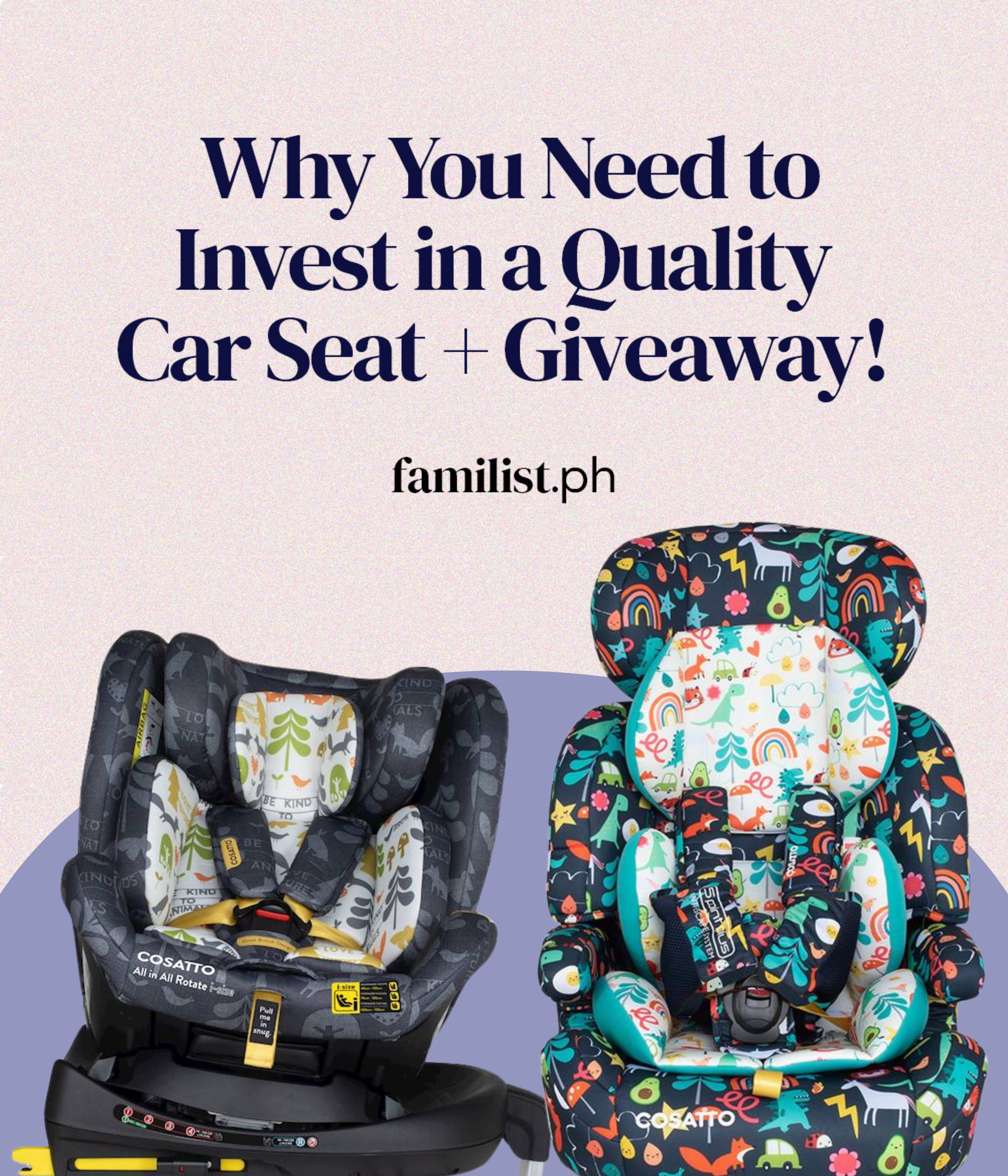 Why You Need to Invest in a Quality Car Seat + Giveaway!