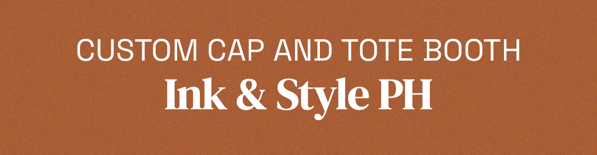 Custom Cap and Tote Booth Ink & Style PH