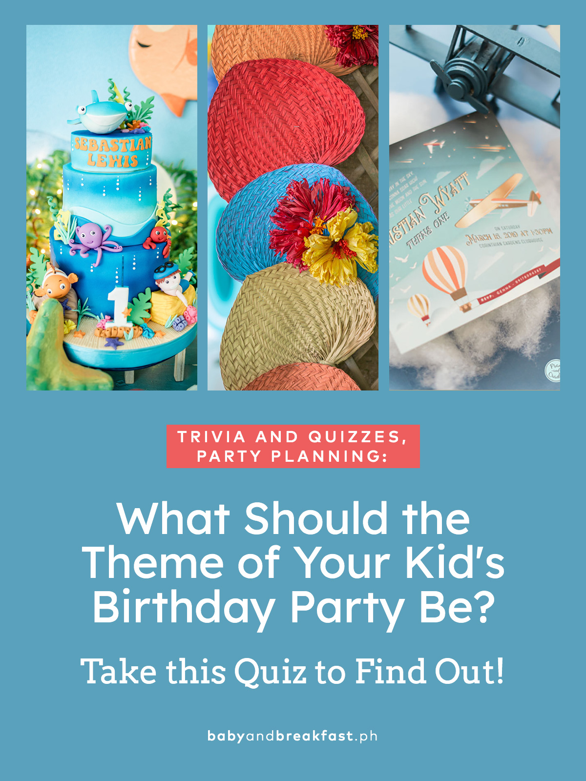 Take this Quiz to Know the Theme to Use for Your Kid's Party ...