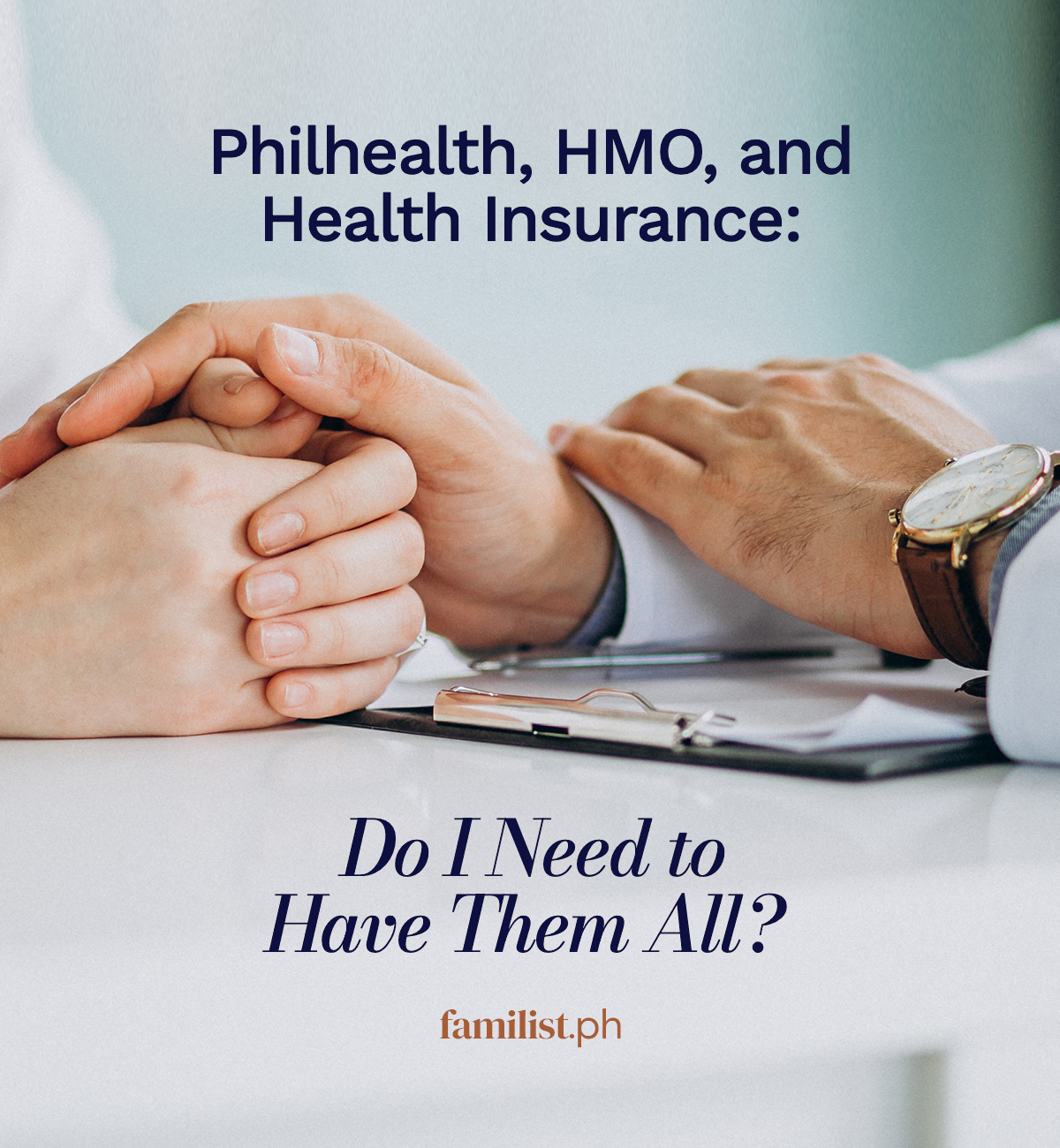 Philhealth, HMO, and Health Insurance: Do I Need to Have Them All?