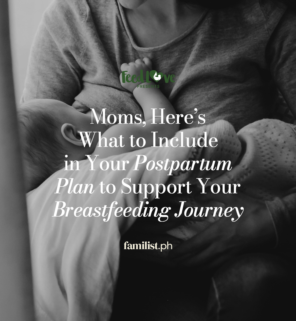 Moms, Here's What to Include in Your Postpartum Plan to Support Your Breastfeeding Journey