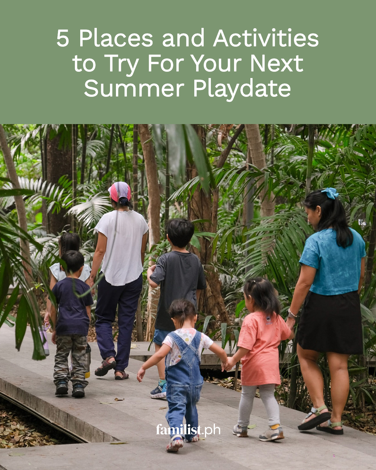 5 Places and Activities to Try For Your Next Summer Playdate