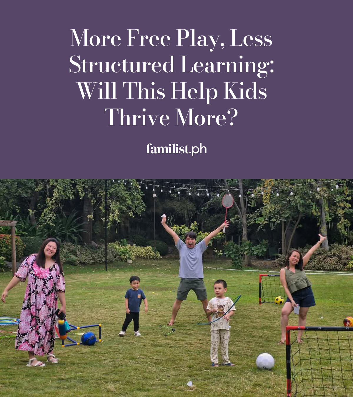 More Free Play, Less Structured Learning: Will This Help Kids Thrive More?