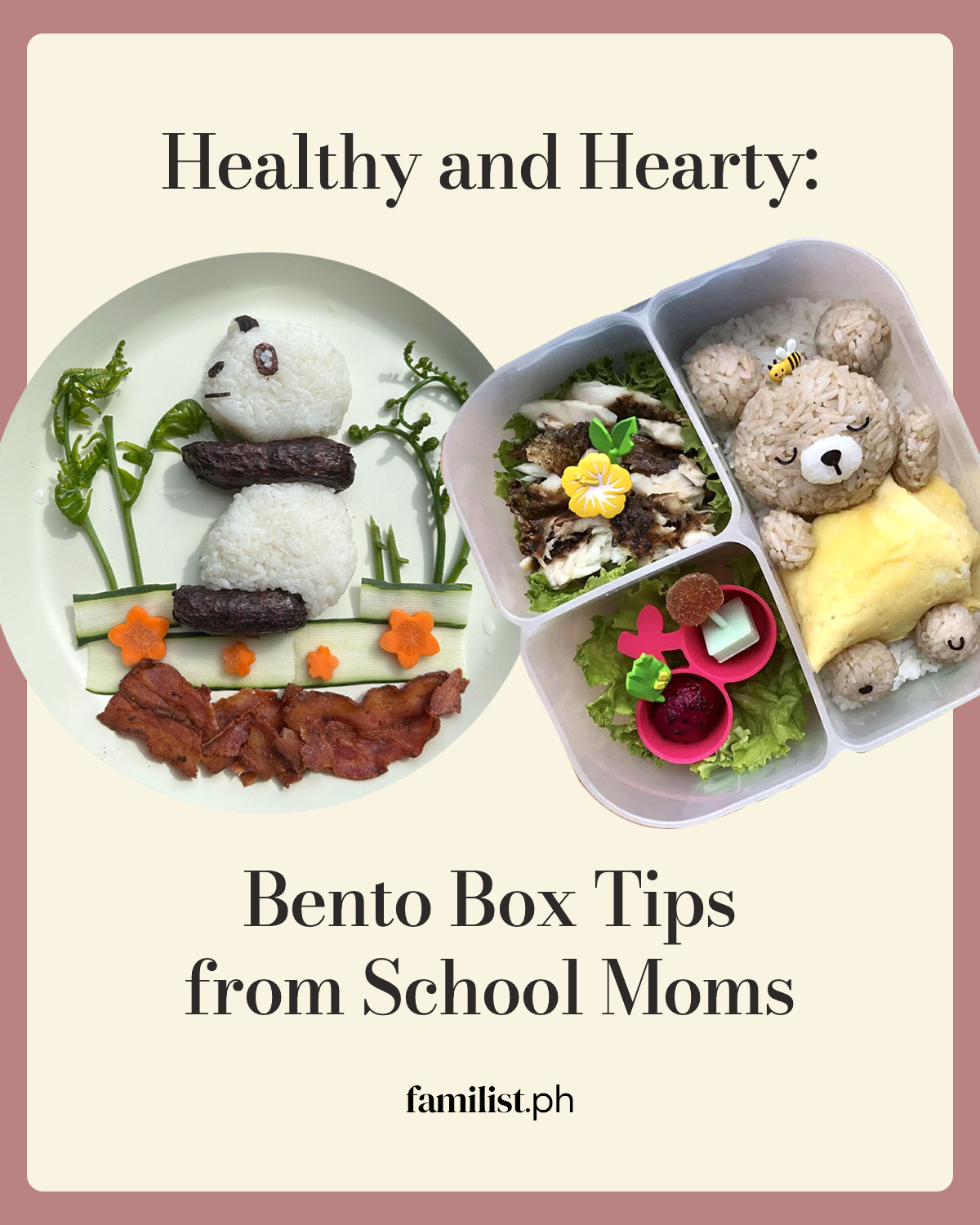 Healthy and Hearty: Bento Box Tips from School Moms